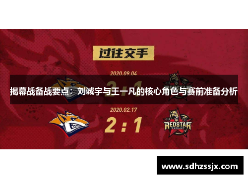 揭幕战备战要点：刘诚宇与王一凡的核心角色与赛前准备分析